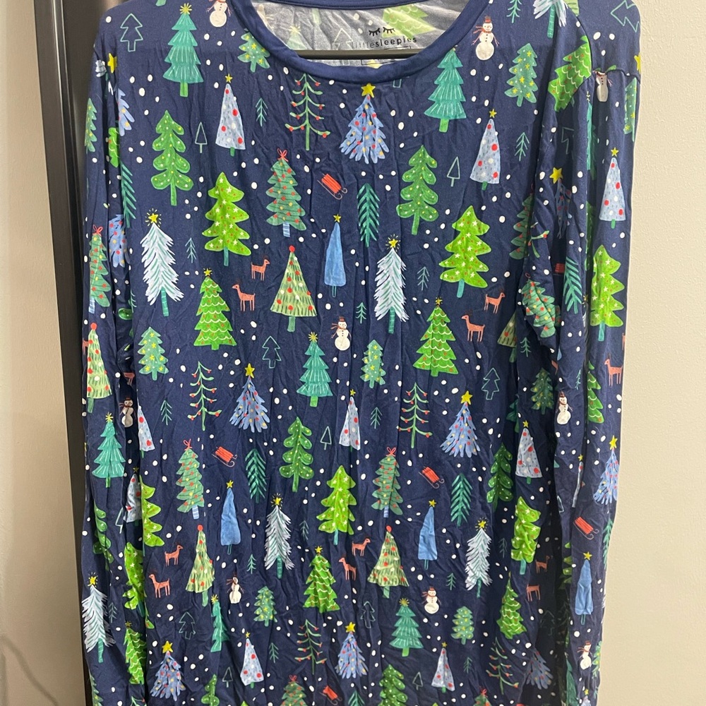Little Sleepies Men’s Christmas Pajama Set – Size M – Worn Once